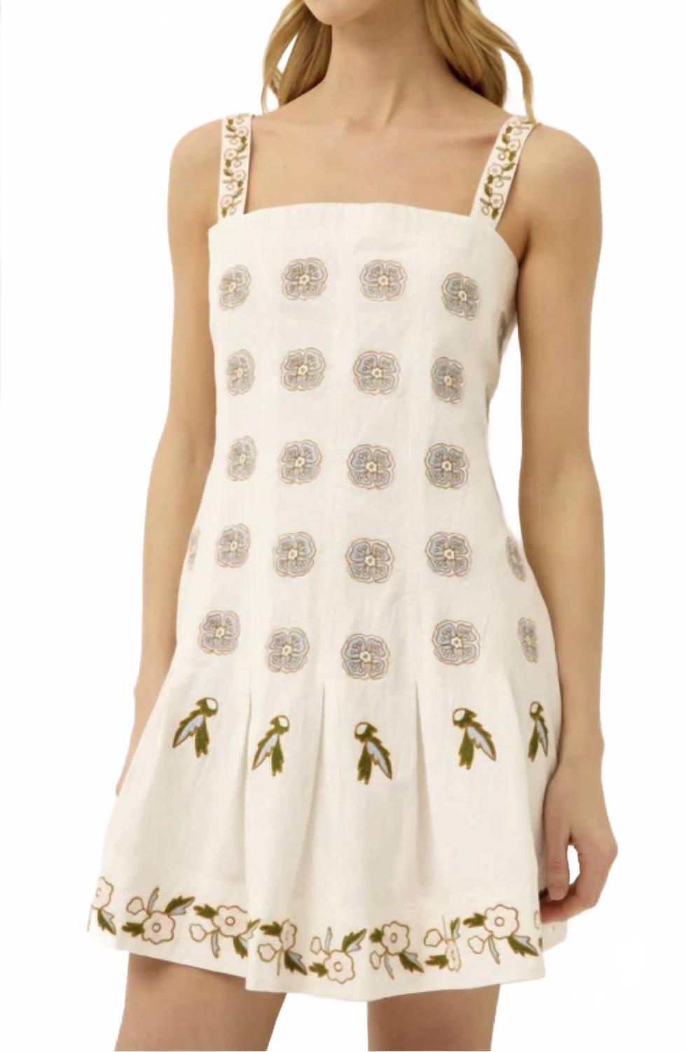 New Marie Oliver Logan Dress In Cream